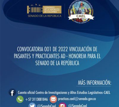 CONVOCATORIA 001 DE 2022