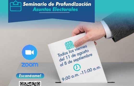 I SESIÓN. SEMINARIO DE PROFUNDIZACIÓN SOBRE ASUNTOS ELECTORALES.